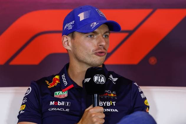 Max Verstappen of the Netherlands and Oracle Red Bull Racing during a press conference during previews ahead of the F1 Grand Prix of Netherlands at Circuit Park Zandvoort on August 22, 2024 in Zandvoort, Netherlands Defodi 704 MTB20240822F1ZandvoortDag1352415 Defodi-704