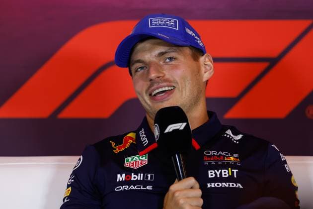 Max Verstappen of the Netherlands and Oracle Red Bull Racing during a press conference during previews ahead of the F1 Grand Prix of Netherlands at Circuit Park Zandvoort on August 22, 2024 in Zandvoort, Netherlands Defodi 704 MTB20240822F1ZandvoortDag1352428 Defodi-704