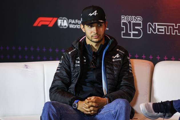 OCON Esteban (fra), Alpine F1 Team A524, portrait press conference, PK, Pressekonferenz during the Formula 1 Heineken Dutch Grand Prix 2024, 15th round of the 2024 Formula One World Championship, WM, Weltmeisterschaft from August 23 to 25, 2024 on the Circuit Zandvoort, in Zandvoort, Netherlands - F1 - DUTCH GRAND PRIX 2024 DPPI Panoramic 240822_R15_OLANDA_DP_XB3_1256