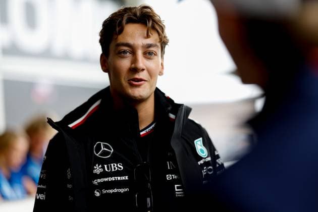 63 George Russell GBR, Mercedes AMG Petronas F1 Team , F1 Grand Prix of the Netherlands at Circuit Zandvoort on August 22, 2024 in Zandvoort, Netherlands Photo by HOCH ZWEI Zandvoort Netherlands
