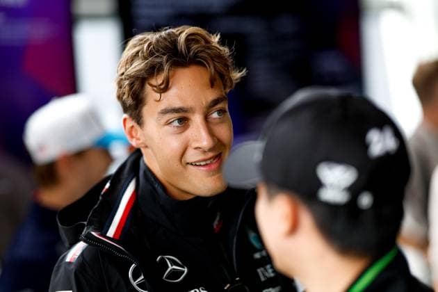 63 George Russell GBR, Mercedes AMG Petronas F1 Team , F1 Grand Prix of the Netherlands at Circuit Zandvoort on August 22, 2024 in Zandvoort, Netherlands Photo by HOCH ZWEI Zandvoort Netherlands