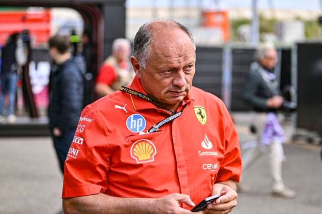 22nd August 2024; Circuit Zandvoort, Zandvoort, Holland, North Holland, Netherlands; Formula 1 Heineken Dutch Grand Prix 2024; Arrivals and Inspection Day; Team Principle of Scuderia Ferrari Frederic Vasseur  ActionPlus12683892 GodfreyxPitt