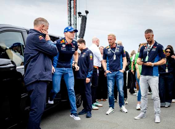 ZANDVOORT - Max Verstappen (Red Bull Racing) is present at a sponsor event at the Zandvoort Circuit prior to the F1 Grand Prix of the Netherlands. ANP SEM VAN DER WAL xVIxANPxSportx xxANPxIVx 506497838 originalFilename: 506497838.jpg