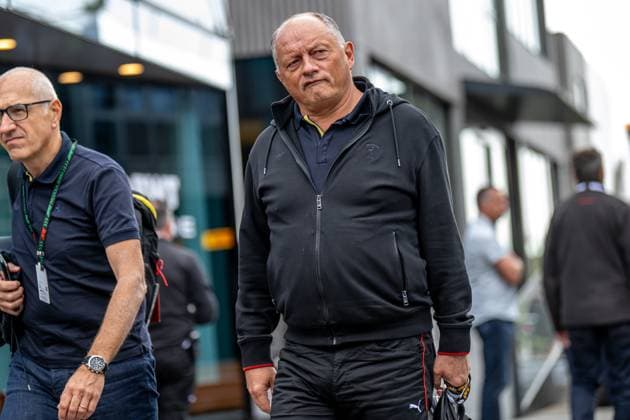 ZANDVOORT, NETHERLANDS: Frederic Vasseur, racing for the Ferrari team during the 2024 Formula 1 Dutch Grand Prix at the Circuit Zandvoort in Zandvoort, Netherlands