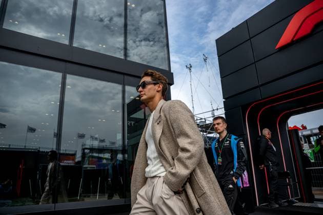ZANDVOORT, NETHERLANDS: George Russell, racing for the Mercedes F1 team during the 2024 Formula 1 Dutch Grand Prix at the Circuit Zandvoort in Zandvoort, Netherlands