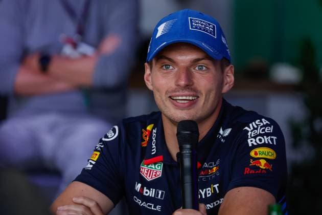 Max Verstappen of the Netherlands and Oracle Red Bull Racing during the kick off Heineken Player 0 0 2024 competition with ambasadeur Max Verstappen during previews ahead of the F1 Grand Prix of Netherlands at Circuit Park Zandvoort on August 22, 2024 in Zandvoort, Netherlands Defodi 704 MTB20240822F1ZandvoortDag1352470 Defodi-704