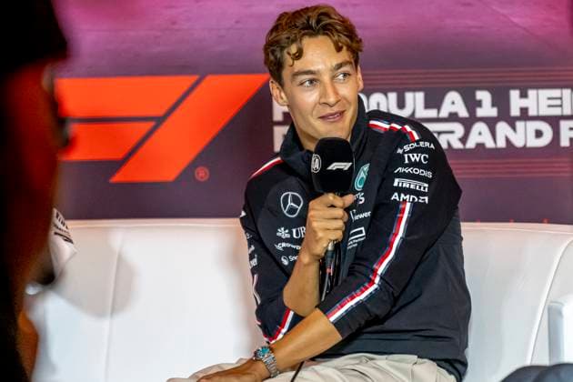 Zandvoort - 22-08-2024, Circuit Zandvoort, George Russell at the Formula 1 Dutch Grand Prix 2024 Wednesday Formula 1 Netherlands Grand Prix 2024 Thursday  x26086606x Copyright: