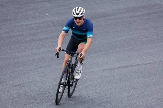 Valtteri Bottas of Finland and Stake F1 Team Kick Sauber on his bike during previews ahead of the F1 Grand Prix of Netherlands at Circuit Park Zandvoort on August 22, 2024 in Zandvoort, Netherlands Defodi 704 MTB20240822F1ZandvoortDag1352519 Defodi-704