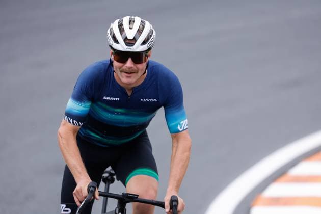 Valtteri Bottas of Finland and Stake F1 Team Kick Sauber on his bike during previews ahead of the F1 Grand Prix of Netherlands at Circuit Park Zandvoort on August 22, 2024 in Zandvoort, Netherlands Defodi 704 MTB20240822F1ZandvoortDag1352523 Defodi-704