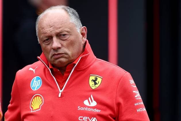 22 08 2024, xsvx, Motorsport FIA Formula 1, Grand Prix of the Netherlands 2024 emspor, v l Team Principal Frederic Fred Vasseur Scuderia Ferrari FIA REGULATIONS PROHIBIT ANY USE OF PHOTOGRAPHS as IMAGE SEQUENCES and or QUASI VIDEO Zandvoort