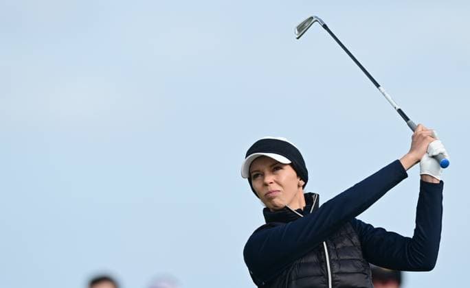 Marta Martin on the 11th Tee AIG Women s Open, Day Three, Golf, St. Andrews, Scotland, UK - 22 Aug 2024  Copyright: xGreigxCowie Shutterstockx 14653227ef
