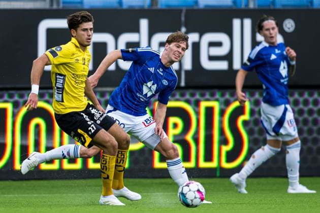 240822 Besfort Zeneli of Elfsborg during the UEFA Europa League play off match between Molde and Elfsborg on August 22, 2024 in Molde Photo Marius Simensen BILDBYRAN COP 238 bbeng elfsborg football fotball fotboll molde play off uefa europa league  Copyright: MARIUSxSIMENSEN BB240822BB091