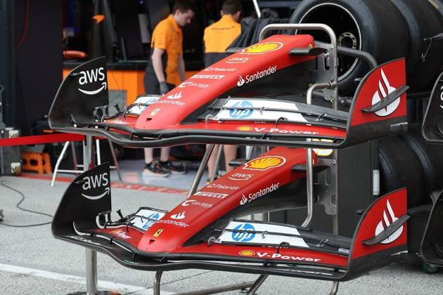 FORMULA 1 HEINEKEN DUTCH GRAND PRIX 2024 22 08 2024, Circuit Park Zandvoort, Zandvoort, FORMULA 1 HEINEKEN DUTCH GRAND PRIX 2024 , in the picture front wing of Charles Leclerc MCO , Scuderia Ferrari HP nordphotoxGmbHx xBratic nph00250