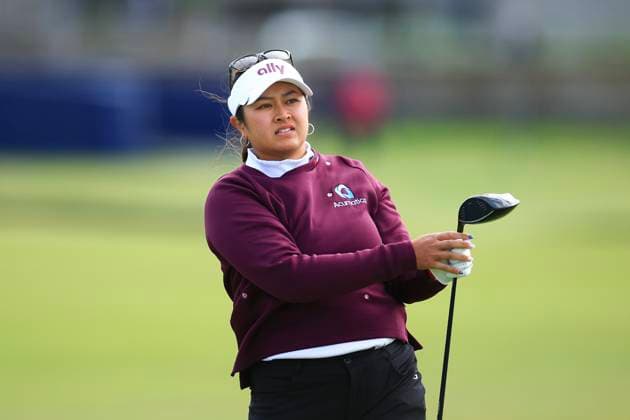 22nd August 2024; Old Course at St Andrews, St Andrews, Fife, Scotland; AIG Womens Open Golf, Round 1; Lilia Vu of the USA watches the result of her tee shot on the second hole of the Old Course, St Andrews Links during the first round of the AIG Women& x2019;s Open  ActionPlus12684097 DavidxYoung