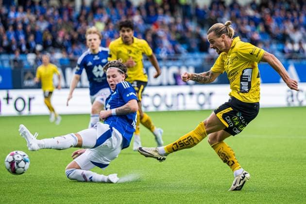 240822 Niklas Hult of Elfsborg during the UEFA Europa League play off match between Molde and Elfsborg on August 22, 2024 in Molde Photo Marius Simensen BILDBYRAN COP 238 bbeng elfsborg football fotball fotboll molde play off uefa europa league  Copyright: MARIUSxSIMENSEN BB240822BB195
