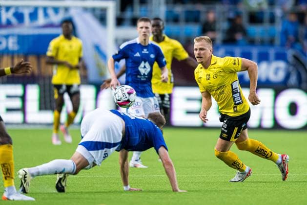 240822 Per Frick of Elfsborg during the UEFA Europa League play off match between Molde and Elfsborg on August 22, 2024 in Molde Photo Marius Simensen BILDBYRAN COP 238 bbeng elfsborg football fotball fotboll molde play off uefa europa league  Copyright: MARIUSxSIMENSEN BB240822BB233