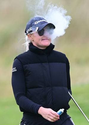 Charley Hull was on fire as she finishes her round on -5 AIG Women s Open, Day Three, Golf, St. Andrews, Scotland, UK - 22 Aug 2024  Copyright: xGreigxCowie Shutterstockx 14653227fi