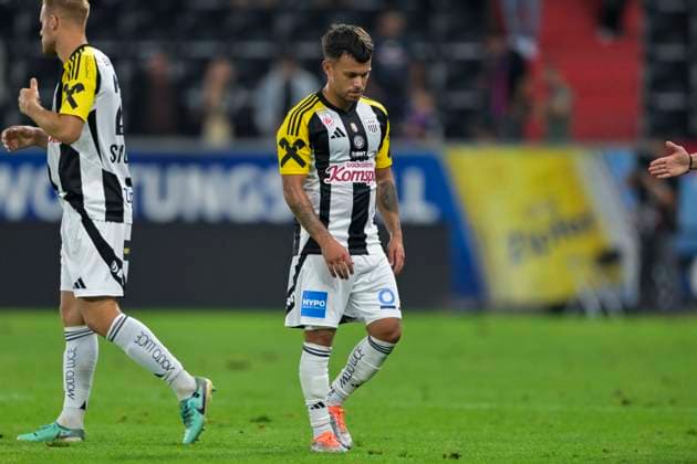 SOCCER - UEFA EL, LASK vs Bukarest LINZ,AUSTRIA,22.AUG.24 - SOCCER - UEFA Europa League, qualification, Linzer ASK vs FCSB Bukarest. Image shows the disappointment of Sascha Horvath (LASK).  GEPAxpictures xChristianxMoser
