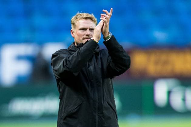 240822 Oscar Hiljemark, head coach of Elfsborg, after the UEFA Europa League play off match between Molde and Elfsborg on August 22, 2024 in Molde Photo Marius Simensen BILDBYRAN COP 238 bbeng elfsborg football fotball fotboll molde play off uefa europa league  Copyright: MARIUSxSIMENSEN BB240822BB353