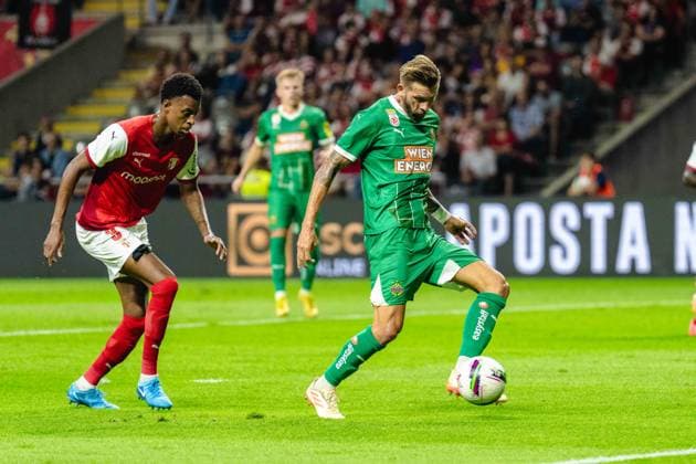 Football, EL-Quali, Sporting Braga - Rapid Vienna