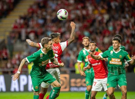Liga Europa: SC Braga vs Rapid Wien - 22 08 2024 MLP_SCB_SKR2-03 Braga Portugal Copyright: xMLPxSPORTSx
