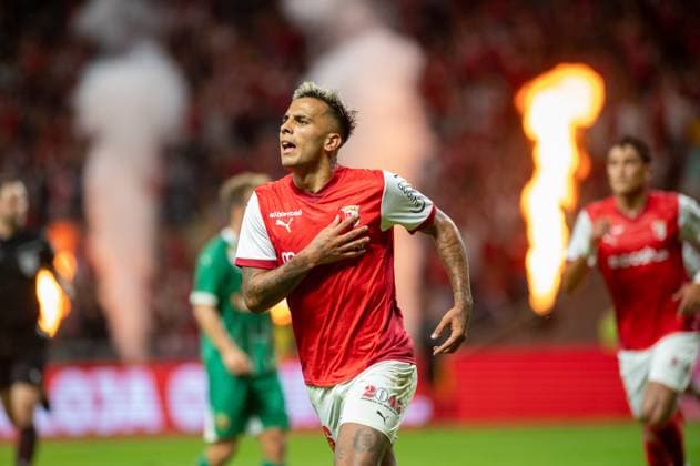 Sport Bilder des Tages Liga Europa: SC Braga vs Rapid Wien - 22 08 2024 MLP_SCB_SKR2-13 Braga Portugal Copyright: xMLPxSPORTSx