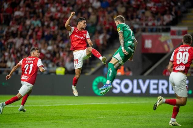 Liga Europa: SC Braga vs Rapid Wien - 22 08 2024 MLP_SCB_SKR2-19 Braga Portugal Copyright: xMLPxSPORTSx