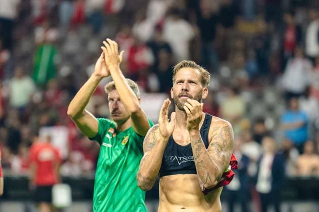 SOCCER - UEFA EL, Braga vs Rapid BRAGA,PORTUGAL,22.AUG.24 - SOCCER - UEFA Europa League, qualification, Sporting Club de Braga vs SK Rapid Wien. Image shows Guido Burgstaller (Rapid).  GEPAxpictures xKevinxHackner