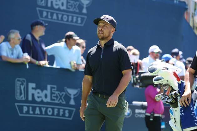 CASTLE ROCK, CO - AUGUST 22: PGA, Golf Herren golfer Xander Schauffele walks the 16th hole during the first round of the PGA FedExCup BMW Championship on August 22nd, 2024, at Castle Pines Golf Club in Castle Rock, Colorado. (Photo by Brian Spurlock Icon Sportswire) GOLF: AUG 22 PGA FedExCup Playoffs - BMW Championship EDITORIAL USE ONLY Icon24082246