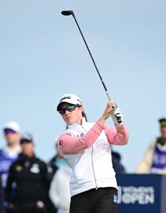 Leona Maguire on the 11th Tee AIG Women s Open, Day Three, Golf, St. Andrews, Scotland, UK - 22 Aug 2024  Copyright: xGreigxCowie Shutterstockx 14653227gp