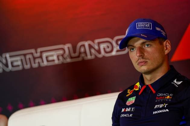 VERSTAPPEN Max (ned), Red Bull Racing RB20, portrait during the Formula 1 Heineken Dutch Grand Prix 2024, 15th round of the 2024 Formula One World Championship, WM, Weltmeisterschaft from August 23 to 25, 2024 on the Circuit Zandvoort, in Zandvoort, Netherlands - F1 - DUTCH GRAND PRIX 2024 DPPI Panoramic  F12024GP15NED_JK496026