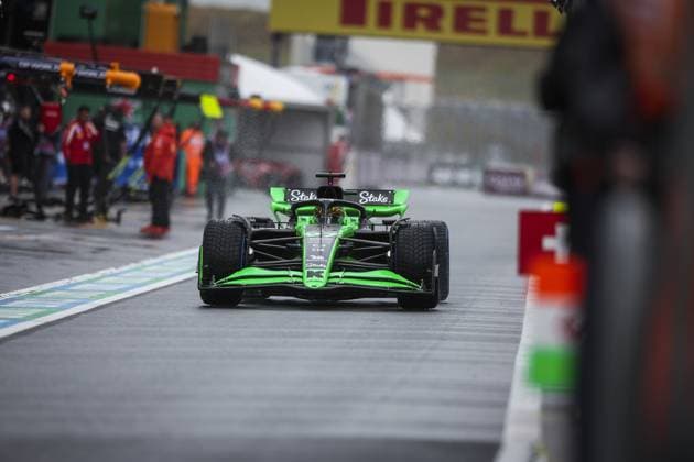 97 SHWARTZMAN Robert (isr), Scuderia Ferrari SF-24, action during the Formula 1 Heineken Dutch Grand Prix 2024, 15th round of the 2024 Formula One World Championship, WM, Weltmeisterschaft from August 23 to 25, 2024 on the Circuit Zandvoort, in Zandvoort, Netherlands - F1 - DUTCH GRAND PRIX 2024 DPPI Panoramic  240823_R15_OLANDA_DP_XB3_2558_