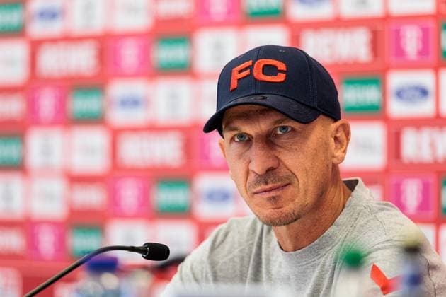 2 Soccer Bundesliga 1 FC Köln Press Conference 23 08 2024 Gerhard Struber Coach 1 FC Köln 2 Soccer Bundesliga Press Conference 1 FC Köln Geissbockheim, 23 08 2024 Copyright: xBEAUTIFULxSPORTS Wunderlx