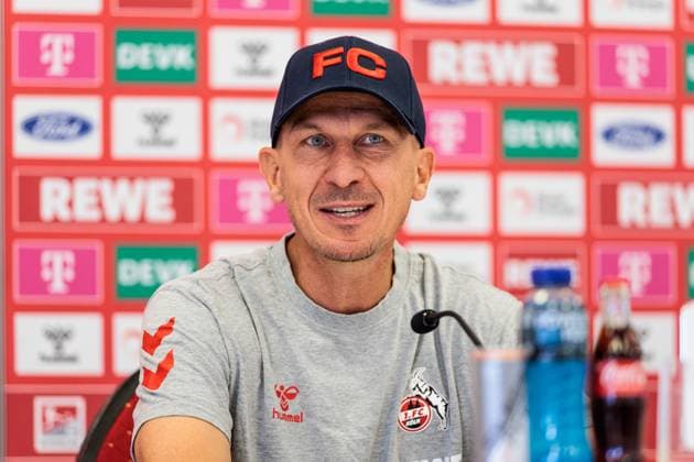 2 Soccer Bundesliga 1 FC Köln Press Conference 23 08 2024 Gerhard Struber Coach 1 FC Köln 2 Soccer Bundesliga Press Conference 1 FC Köln Geissbockheim, 23 08 2024 Copyright: xBEAUTIFULxSPORTS Wunderlx
