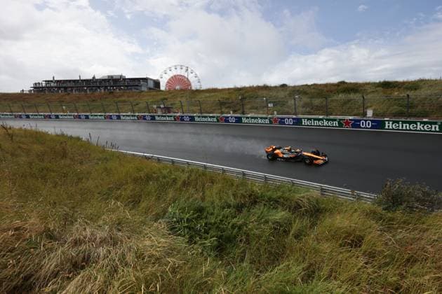 F1 Grand Prix Of The Netherlands 2024 Practice 1 Lando Norris of McLaren during first practice ahead of the Formula 1 Grand Prix of The Netherlands at Circuit Zandvoort in Zandvoort, Netherlands on August 23, 2024. Zandvoort Netherlands  Copyright: xJakubxPorzyckix originalFilename:porzycki-f1grandp240823_npiNX.jpg