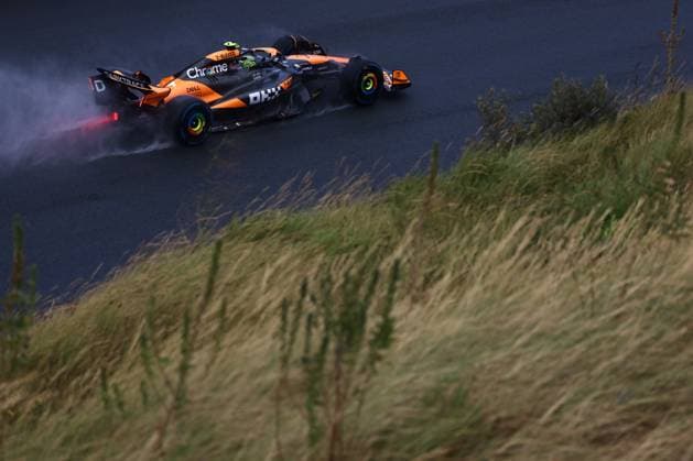 F1 Grand Prix Of The Netherlands 2024 Practice 1 Lando Norris of McLaren during first practice ahead of the Formula 1 Grand Prix of The Netherlands at Circuit Zandvoort in Zandvoort, Netherlands on August 23, 2024. Zandvoort Netherlands  Copyright: xJakubxPorzyckix originalFilename:porzycki-f1grandp240823_npm5A.jpg