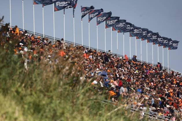 F1 Grand Prix Of The Netherlands 2024 Practice 1 Fans during first practice ahead of the Formula 1 Grand Prix of The Netherlands at Circuit Zandvoort in Zandvoort, Netherlands on August 23, 2024. Zandvoort Netherlands  Copyright: xJakubxPorzyckix originalFilename:porzycki-f1grandp240823_np1j9.jpg