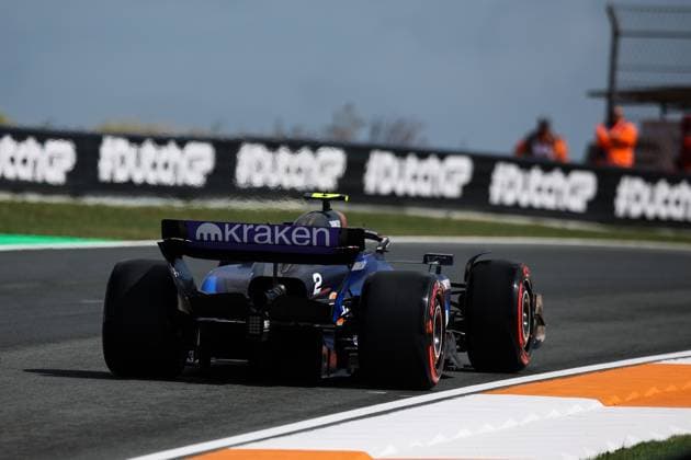 02 SARGEANT Logan (usa), Williams Racing FW46, action during the Formula 1 Heineken Dutch Grand Prix 2024, 15th round of the 2024 Formula One World Championship, WM, Weltmeisterschaft from August 23 to 25, 2024 on the Circuit Zandvoort, in Zandvoort, Netherlands - F1 - DUTCH GRAND PRIX 2024 DPPI Panoramic  240823_R15_OLANDA_DP_XB3_2828
