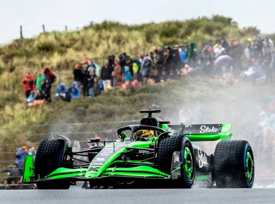 ZANDVOORT - Valtteri Bottas (Kick Sauber) in action during the 1st free practice in the run-up to the F1 Grand Prix of the Netherlands at the Circuit of Zandvoort. ANP REMKO DE WAAL xVIxANPxSportx xxANPxIVx 506554861 originalFilename: 506554861.jpg