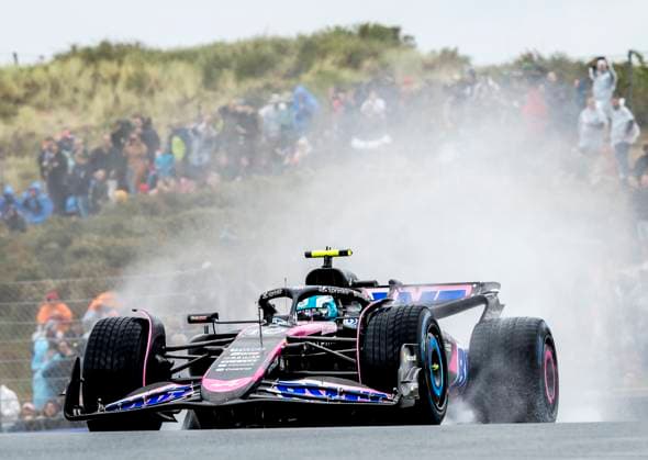 ZANDVOORT - Pierre Gasly (Alpine) in action during the 1st free practice in the run-up to the F1 Grand Prix of the Netherlands at the Circuit of Zandvoort. ANP REMKO DE WAAL xVIxANPxSportx xxANPxIVx 506554865 originalFilename: 506554865.jpg
