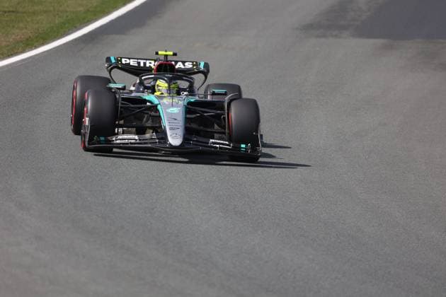 FORMULA 1 HEINEKEN DUTCH GRAND PRIX 2024 23 08 2024, Circuit Park Zandvoort, Zandvoort, FORMULA 1 HEINEKEN DUTCH GRAND PRIX 2024 , pictured Lewis Hamilton GBR , Mercedes AMG Petronas Formula One Team nordphotoxGmbHx xBratic nph00250