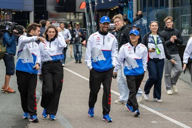 Formula 1 GP Zandvoort Holland Friday, 23 08 2024 Daniel Ricciardo, 3, Visa Cash App RB Formula One Team and Yuki Tsunoda 22, Visa Cash App RB Formula One Team Formula 1 GP Zandvoort Holland Friday, 23 08 2024 Copyright: xBEAUTIFULxSPORTS Erlhofx