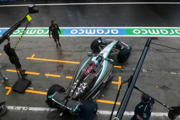 Formula 1 GP Zandvoort Holland Friday, 23 08 2024 George Russell 63, Mercedes AMG Petronas F1 Team Formula 1 GP Zandvoort Holland Friday, 23 08 2024 Copyright: xBEAUTIFULxSPORTS Erlhofx