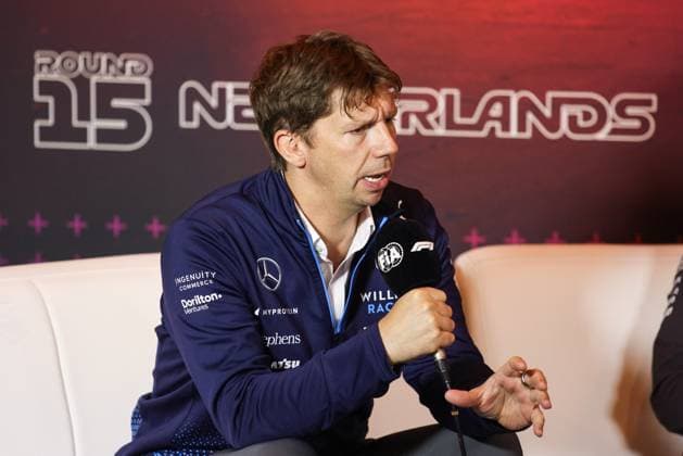 VOWLES James, Team Principal of Williams Racing, portrait press conference, PK, Pressekonferenz during the Formula 1 Heineken Dutch Grand Prix 2024, 15th round of the 2024 Formula One World Championship, WM, Weltmeisterschaft from August 23 to 25, 2024 on the Circuit Zandvoort, in Zandvoort, Netherlands - F1 - DUTCH GRAND PRIX 2024 DPPI Panoramic 240823_R15_OLANDA_DP_XB5_0454
