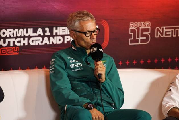 KRACK Mike (ger), Team Principal and CEO of Aston Martin F1 Team, portrait press conference, PK, Pressekonferenz during the Formula 1 Heineken Dutch Grand Prix 2024, 15th round of the 2024 Formula One World Championship, WM, Weltmeisterschaft from August 23 to 25, 2024 on the Circuit Zandvoort, in Zandvoort, Netherlands - F1 - DUTCH GRAND PRIX 2024 DPPI Panoramic 240823_R15_OLANDA_DP_XB5_0554