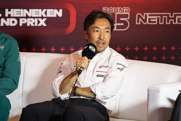 KOMATSU Ayao (jpn), Team Principal of Haas F1 team, portrait press conference, PK, Pressekonferenz during the Formula 1 Heineken Dutch Grand Prix 2024, 15th round of the 2024 Formula One World Championship, WM, Weltmeisterschaft from August 23 to 25, 2024 on the Circuit Zandvoort, in Zandvoort, Netherlands - F1 - DUTCH GRAND PRIX 2024 DPPI Panoramic 240823_R15_OLANDA_DP_XB5_0608