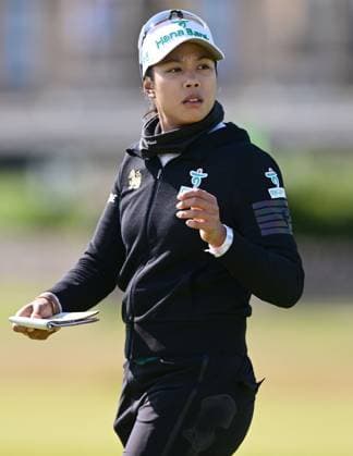 Patty Tavatanakit on the 3rd Tee AIG Women s Open, Day Two, Golf, St. Andrews, Scotland, UK - 23 Aug 2024  Copyright: xGreigxCowie Shutterstockx 14655508at