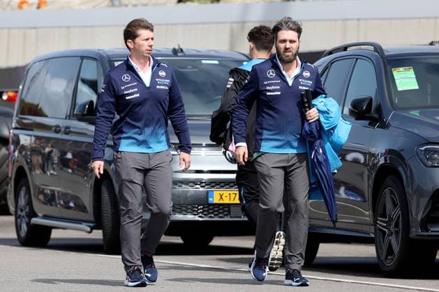 23 08 2024, xsvx, Motorsport FIA Formula 1, Dutch Grand Prix 2024 emspor, v l Team Principal James Vowles Williams Racing FIA REGULATIONS PROHIBIT ANY USE OF PHOTOGRAPHS as IMAGE SEQUENCES and or QUASI VIDEO Zandvoort