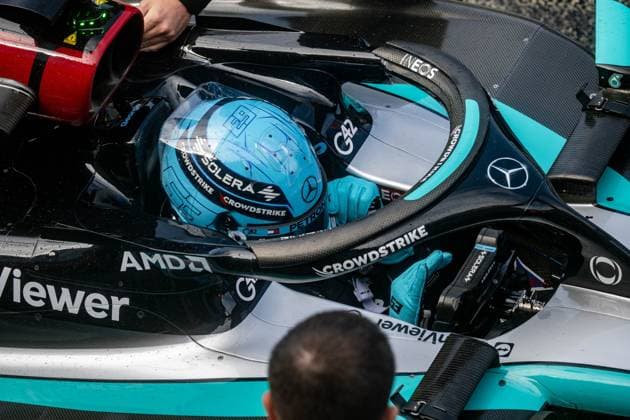 Formula 1 GP Zandvoort Holland Friday, 23 08 2024 George Russell 63, Mercedes AMG Petronas F1 Team Formula 1 GP Zandvoort Holland Friday, 23 08 2024 Copyright: xBEAUTIFULxSPORTS Erlhofx