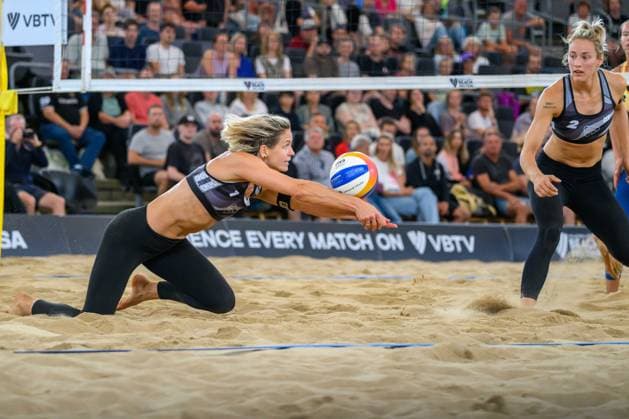 Beach Pro Tour Elite 16 Hamburg, 23 08 2024 Laura Ludwig GER Beach Pro Tour Elite 16, Hamburg, Stadion Am Rothenbaum on 23 08 2024 Copyright: xBEAUTIFULxSPORTS PeterxWeberx